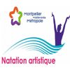 Logo of the association Montpellier Natation Artistique